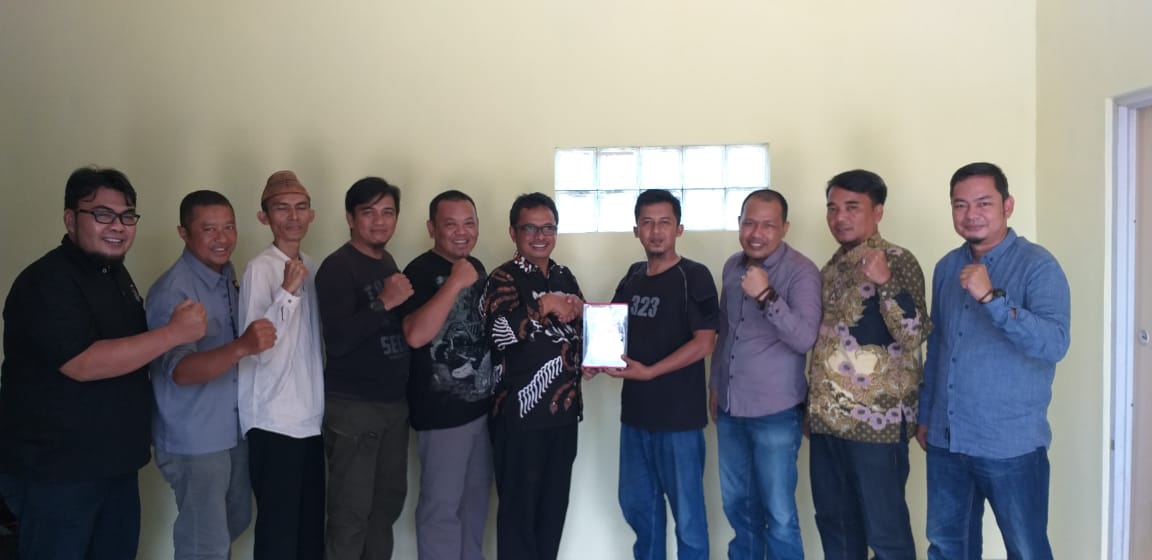 Kunjungan Kerja ke Kantor Sekretariat IJTI Kabupaten Ciamis